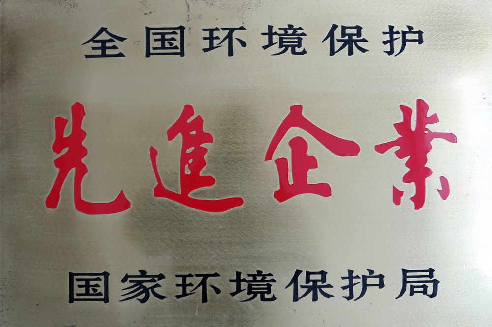 全國(guó)環(huán)境保護(hù)先進(jìn)企業(yè)