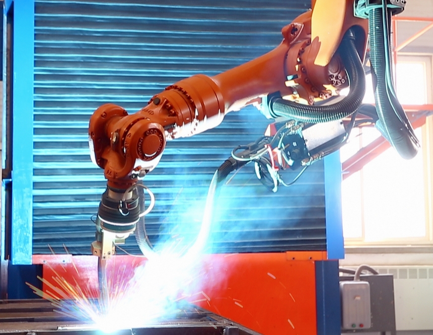 機器人自動焊接